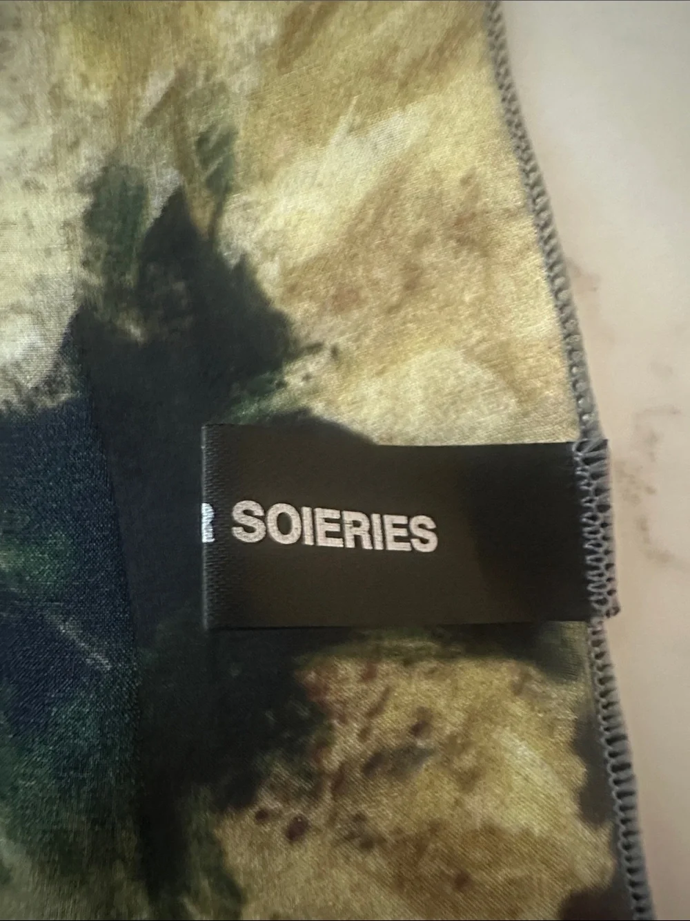 Beautiful Broichier Soieries Silk Scarf 